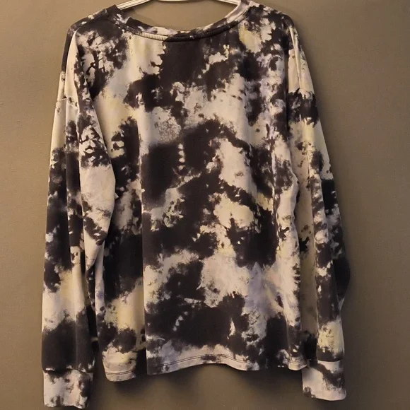 Reebok Monochrome Tie-Dye Long sleeve Sweatshirt Women's XXL - Picture 5 of 7